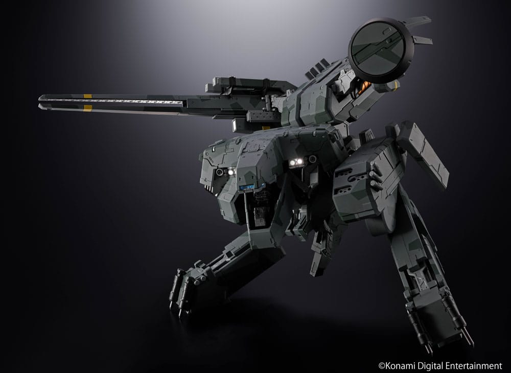 Metal Gear Solid Chogokin Action Figur - Metal Gear Rex 18 cm Bandai Tamashii Nations