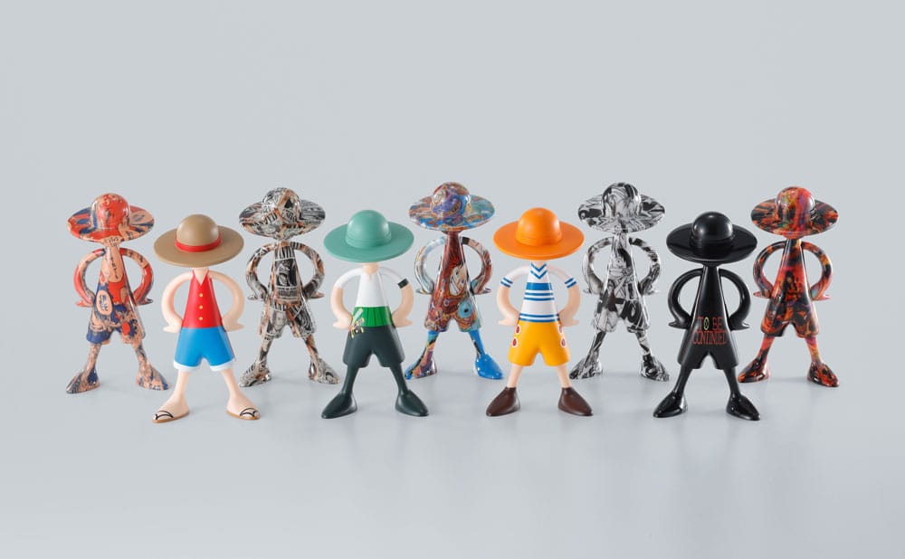 One Piece Luffy´s Mini Figures Archive of Adventure 9 cm Assortment (10) Bandai Tamashii Nations