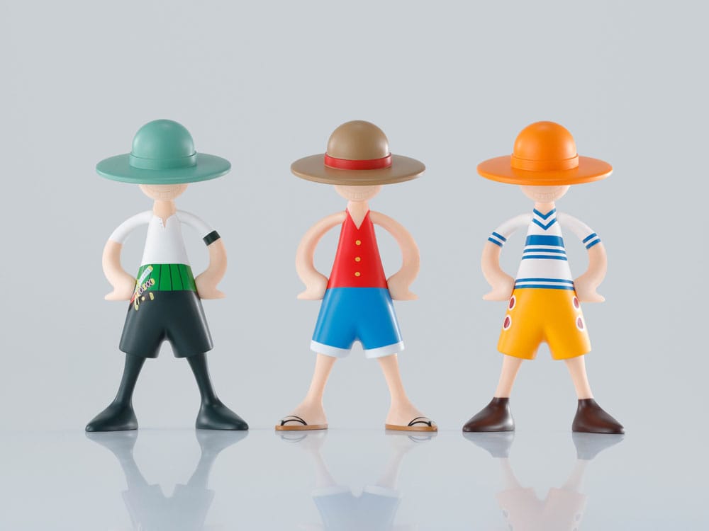 One Piece Luffy´s Mini Figures Archive of Adventure 9 cm Assortment (10) Bandai Tamashii Nations