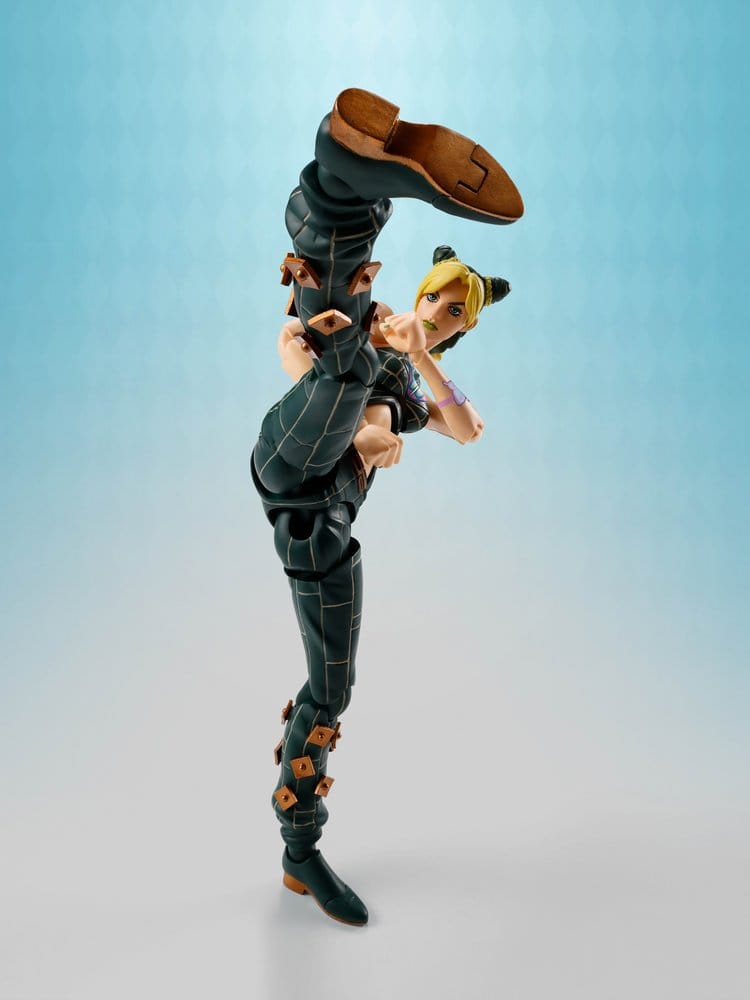 JoJo's Bizarre Adventure S.H.Figuarts Actionfigur Jolyne Cujoh, cirka 16 cm