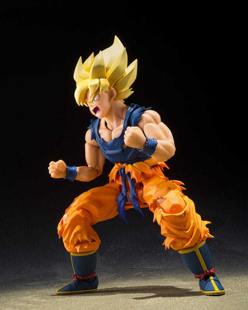 Dragon Ball Z S.H.Figuarts Action Figur Super Saiyan Son Goku (Fighter of Rage) 14 cm Bandai Tamashii Nations
