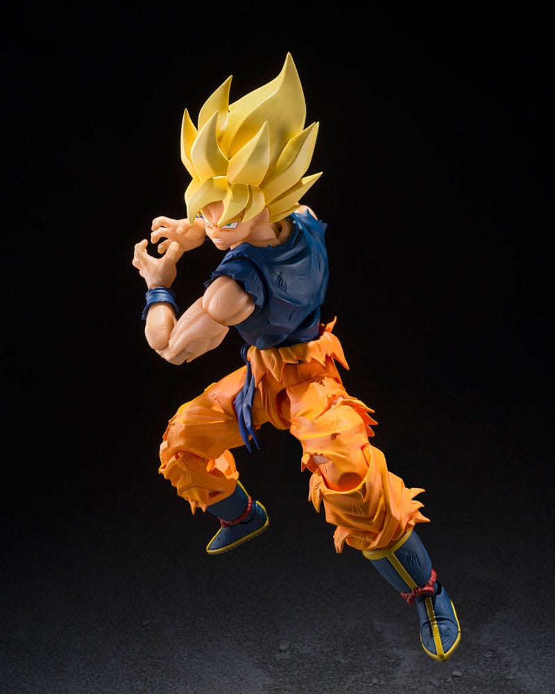 Dragon Ball Z S.H.Figuarts Action Figur Super Saiyan Son Goku (Fighter of Rage) 14 cm Bandai Tamashii Nations