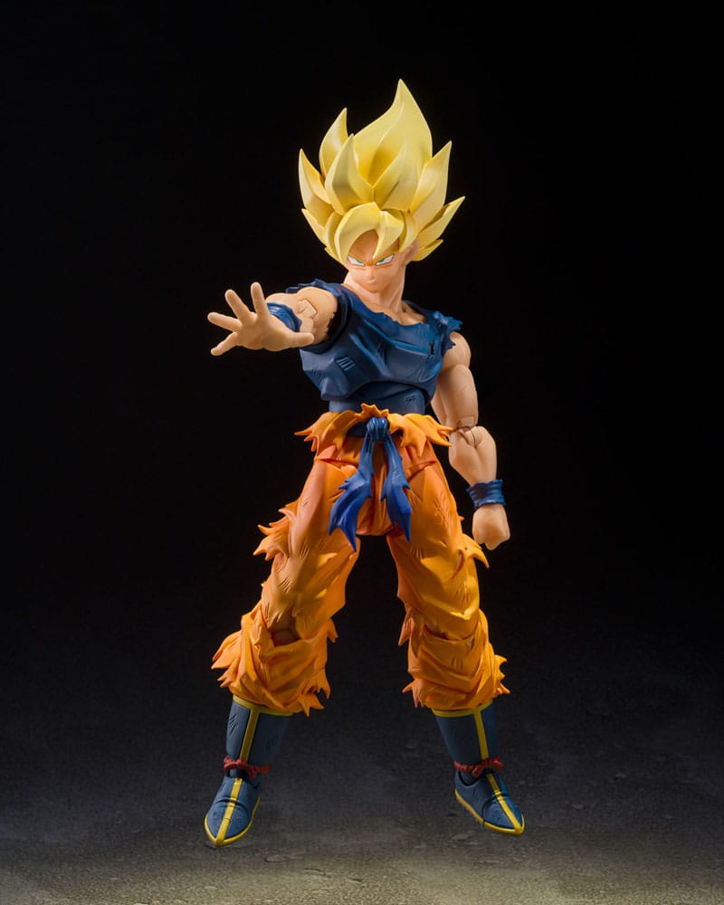Dragon Ball Z S.H.Figuarts Action Figur Super Saiyan Son Goku (Fighter of Rage) 14 cm Bandai Tamashii Nations