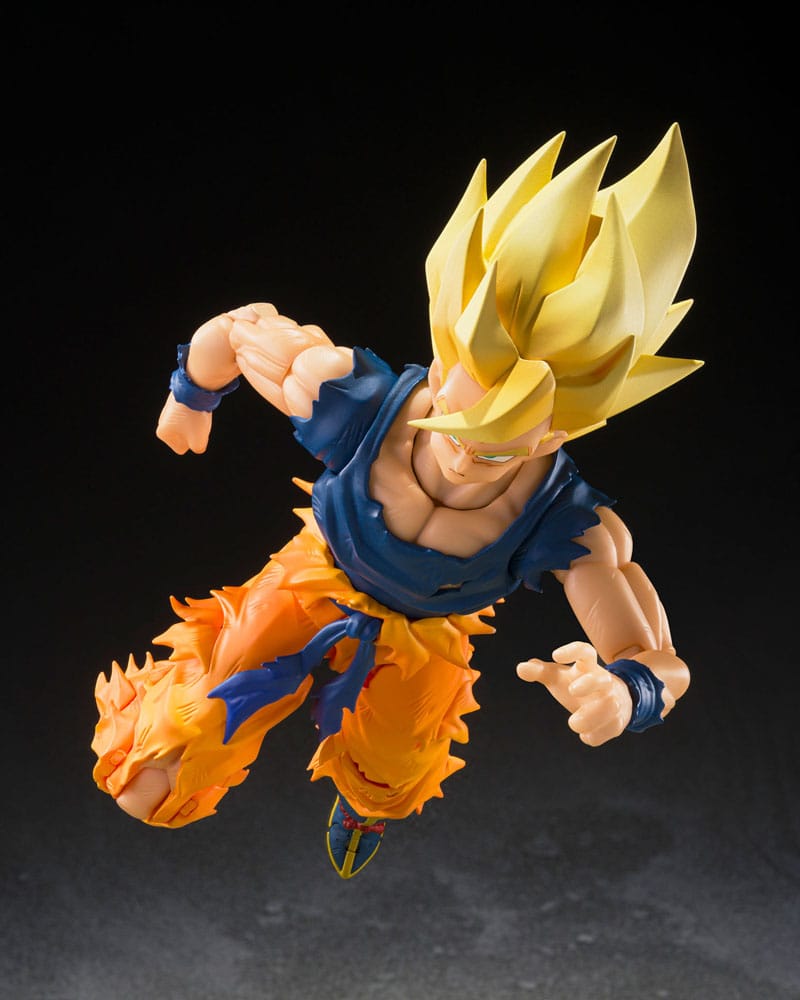 Dragon Ball Z S.H.Figuarts Action Figur Super Saiyan Son Goku (Fighter of Rage) 14 cm Bandai Tamashii Nations