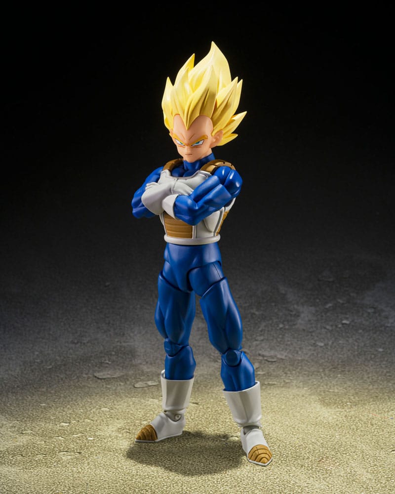 Dragon Ball Z S.H.Figuarts Actionfigur Super Saiyan Vegeta (Dangerous Pride) 14 cm Bandai Tamashii Nations