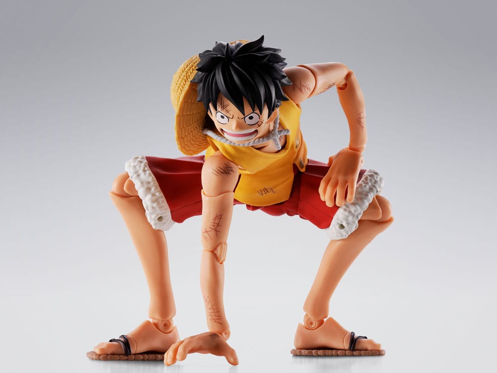 One Piece S.H.Figuarts Action Figur Monkey D. Luffy Marineford 15 cm Bandai Tamashii Nations