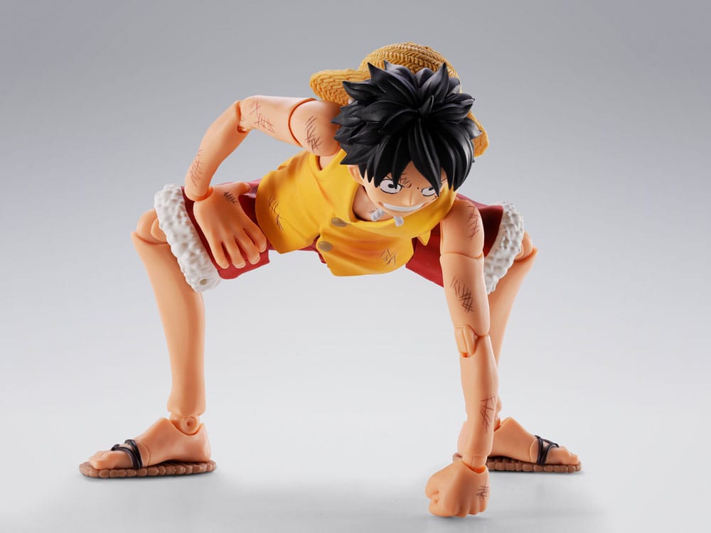 One Piece S.H.Figuarts Action Figur Monkey D. Luffy Marineford 15 cm Bandai Tamashii Nations
