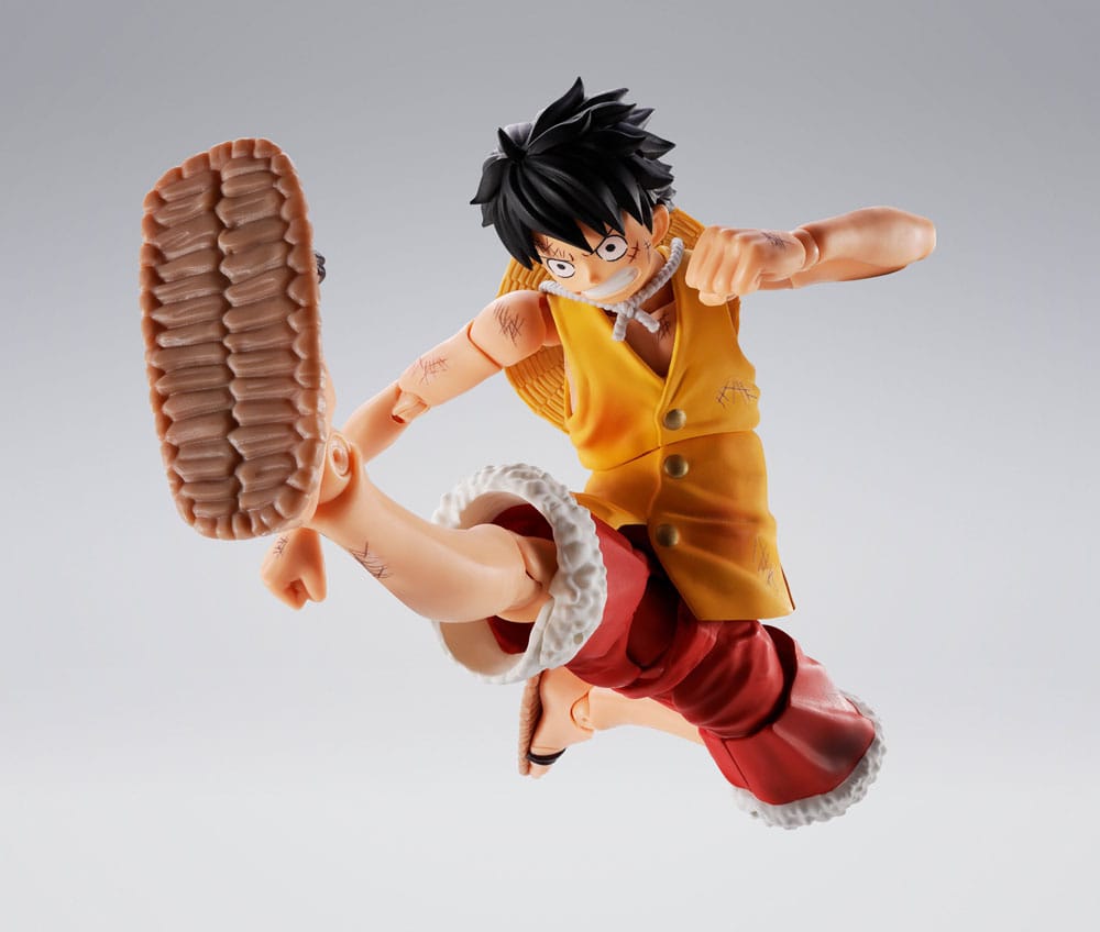One Piece S.H.Figuarts Action Figur Monkey D. Luffy Marineford 15 cm Bandai Tamashii Nations
