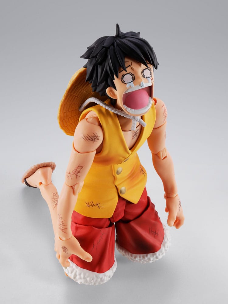 One Piece S.H.Figuarts Action Figur Monkey D. Luffy Marineford 15 cm Bandai Tamashii Nations