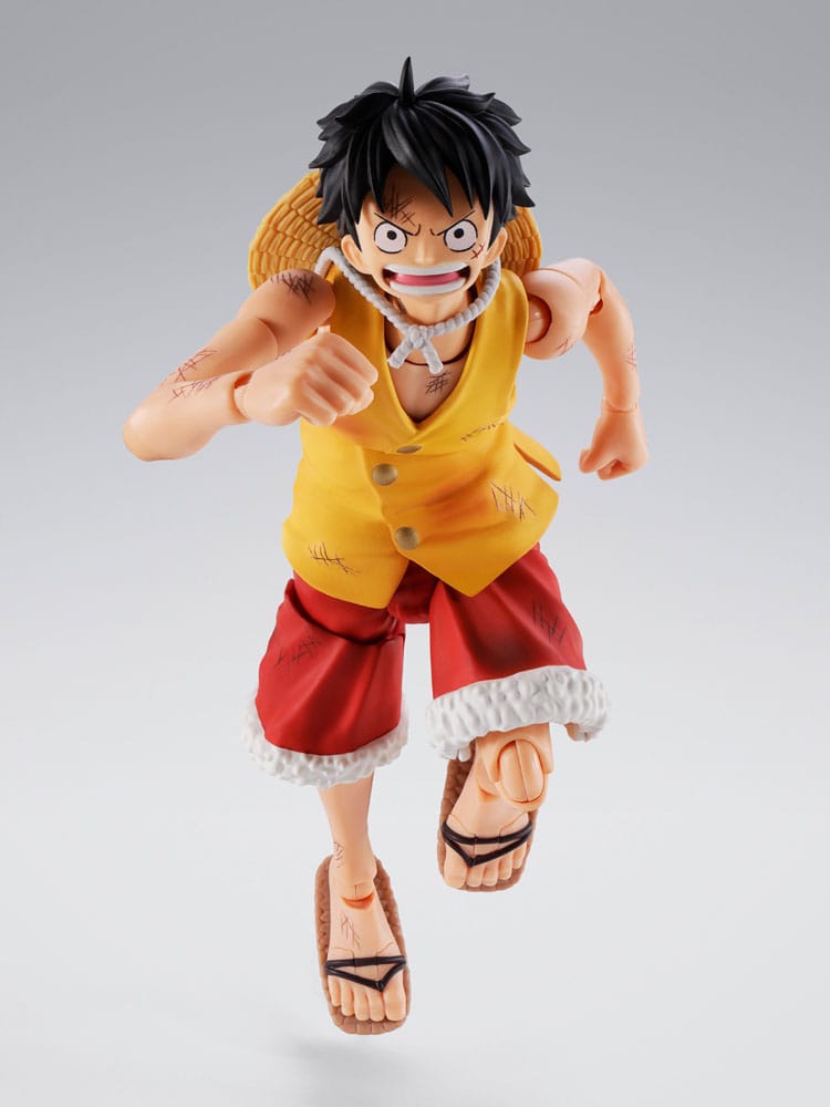 One Piece S.H.Figuarts Action Figur Monkey D. Luffy Marineford 15 cm Bandai Tamashii Nations