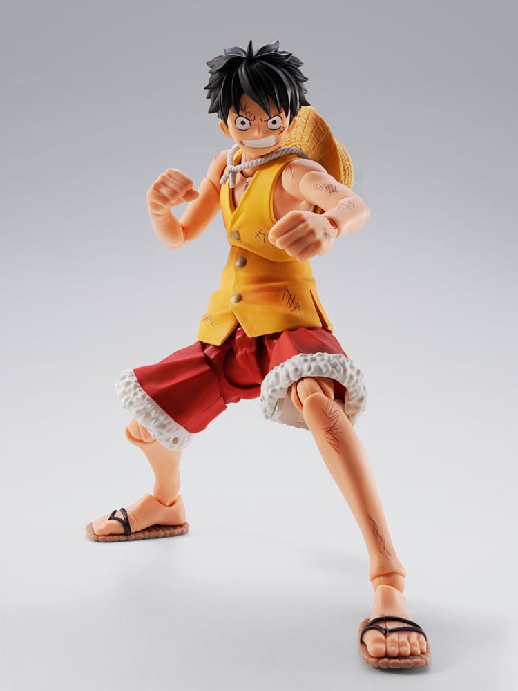 One Piece S.H.Figuarts Action Figur Monkey D. Luffy Marineford 15 cm Bandai Tamashii Nations