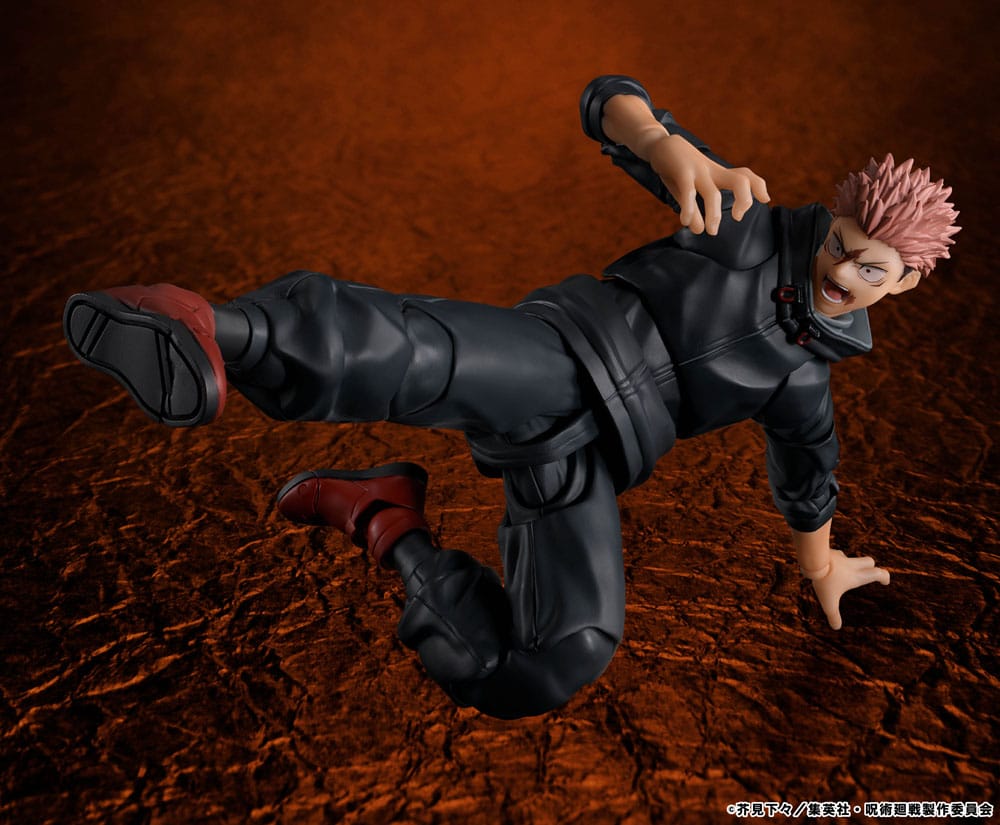 Jujutsu Kaisen S.H. Figuarts Action Figur Yuji Itadori – Sukuna's Vessel 15 cm Bandai Tamashii Nations