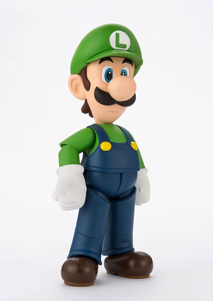 Super Mario S.H. Figuarts Action Figur Luigi 11 cm Bandai Tamashii Nations