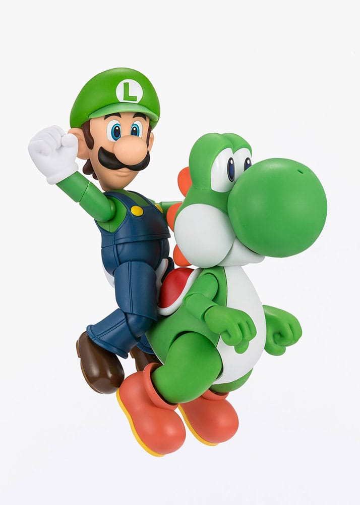 Super Mario S.H. Figuarts Action Figur Yoshi 11 cm Bandai Tamashii Nations