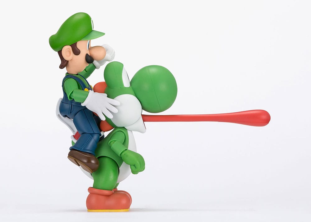 Super Mario S.H. Figuarts Action Figur Yoshi 11 cm Bandai Tamashii Nations