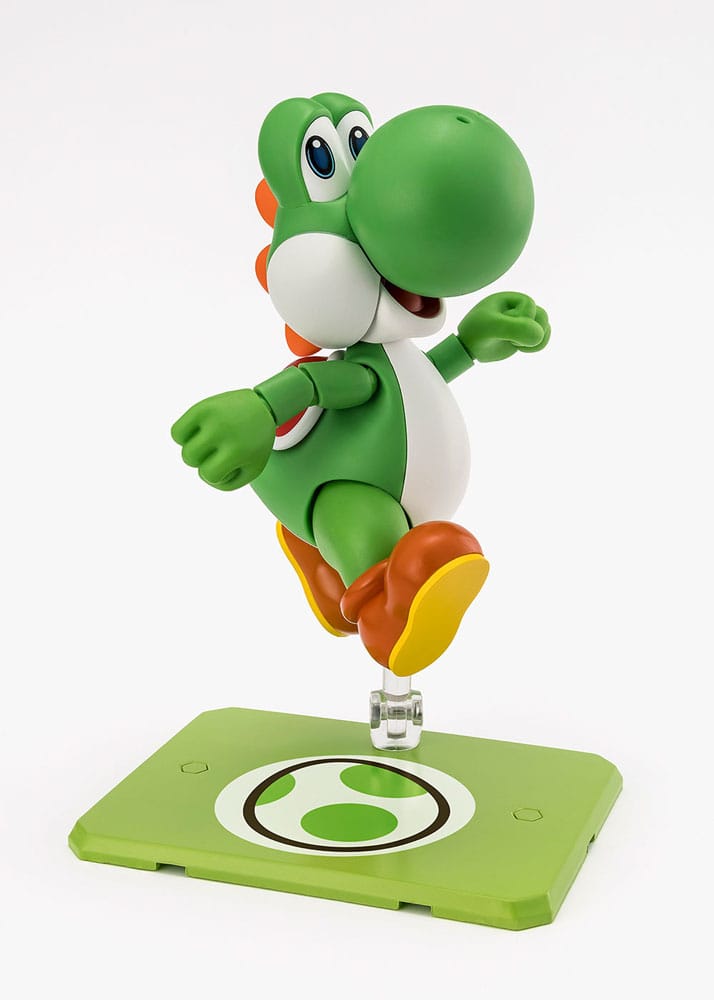 Super Mario S.H. Figuarts Action Figur Yoshi 11 cm Bandai Tamashii Nations