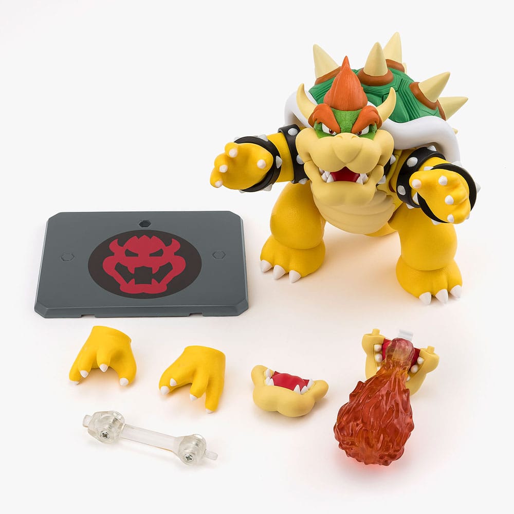 Super Mario S.H. Figuarts Action Figur Bowser 13 cm Bandai Tamashii Nations
