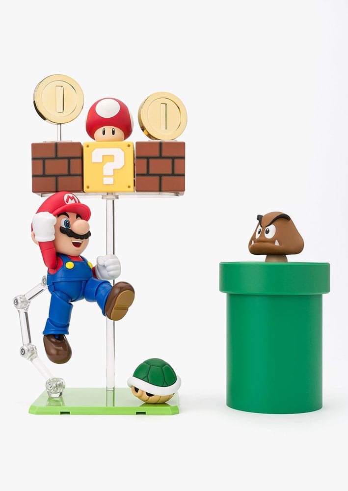 S.H.Figuarts Actionfigur Tillbehör Super Mario Bandai Tamashii Nations