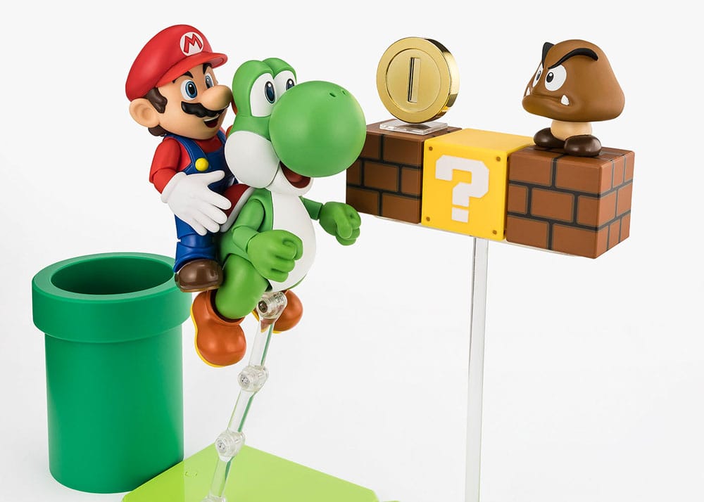 S.H.Figuarts Actionfigur Tillbehör Super Mario Bandai Tamashii Nations