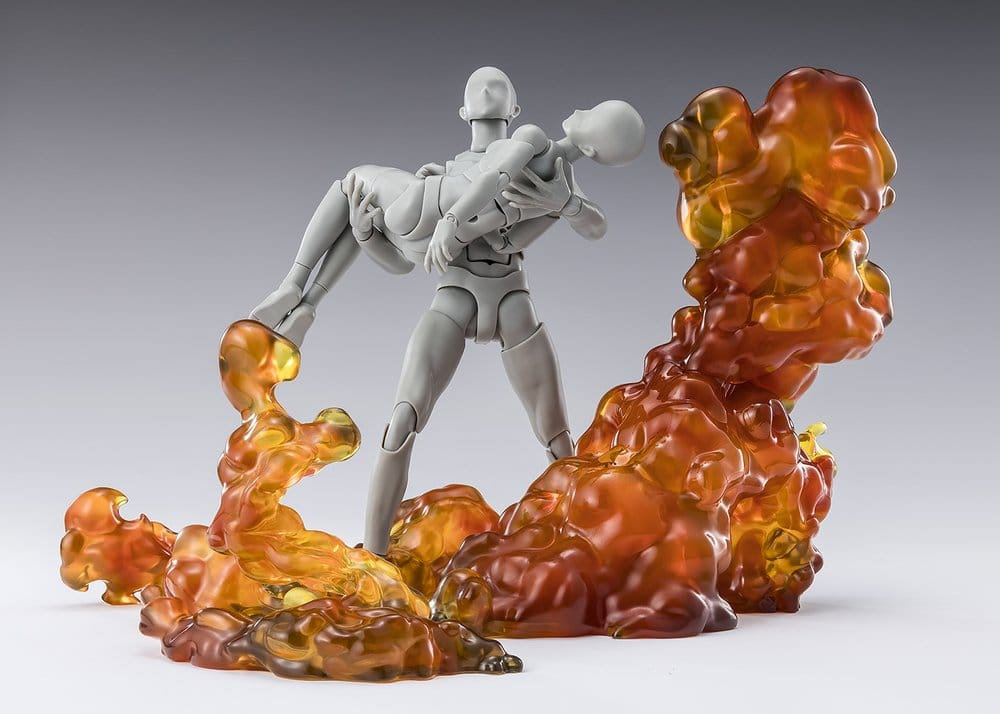 Tamashii Effekt Action Figur Tillbehör Rökexplosion Ver. för S.H.Figuarts Bandai Tamashii Nations