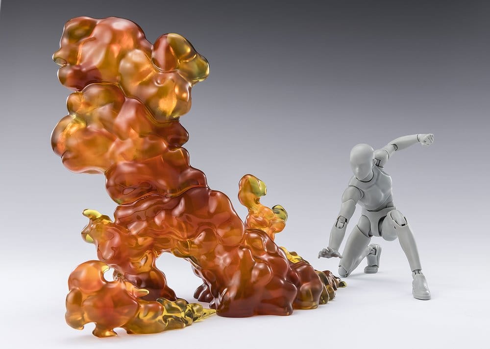 Tamashii Effekt Action Figur Tillbehör Rökexplosion Ver. för S.H.Figuarts Bandai Tamashii Nations