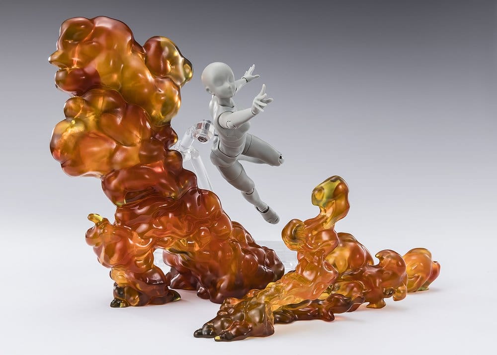 Tamashii Effekt Action Figur Tillbehör Rökexplosion Ver. för S.H.Figuarts Bandai Tamashii Nations