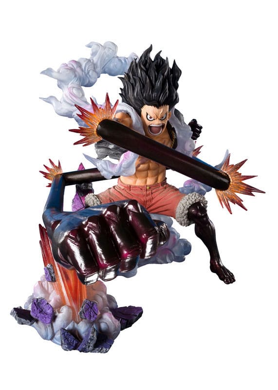 One Piece Figuarts ZERO Extra Battle PVC Figur Monkey D. Luffy Gear 4 Snake Man King Cobra 21 cm Bandai Tamashii Nations