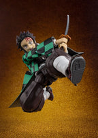 Demon Slayer: Kimetsu no Yaiba S.H.Figuarts Action Figur Tanjiro Kamado – Den Slutliga Striden i Infinity Castle 14 cm Bandai Tamashii Nations