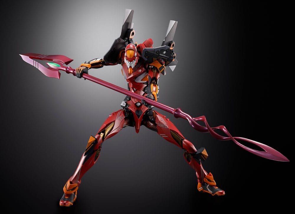 Neon Genesis Evangelion Metal Build Action Figur Eva Production Model-02 30th med Spear of Cassius - 22 cm Bandai Tamashii Nations