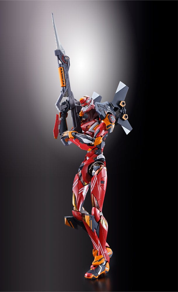 Neon Genesis Evangelion Metal Build Action Figur Eva Production Model-02 30th med Spear of Cassius - 22 cm Bandai Tamashii Nations
