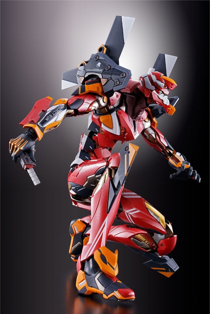 Neon Genesis Evangelion Metal Build Action Figur Eva Production Model-02 30th med Spear of Cassius - 22 cm Bandai Tamashii Nations
