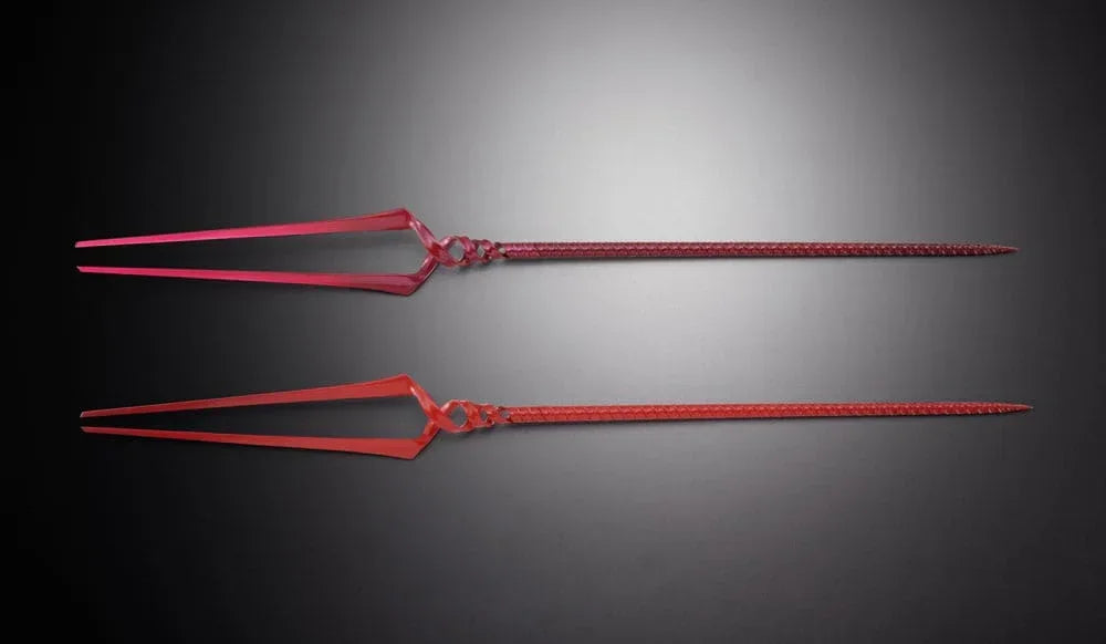 Neon Genesis Evangelion Metal Build Accessory Set 3 Spetsar Set för Eva 30-årsjubileum med Spets Annan Färg Bandai Tamashii Nations