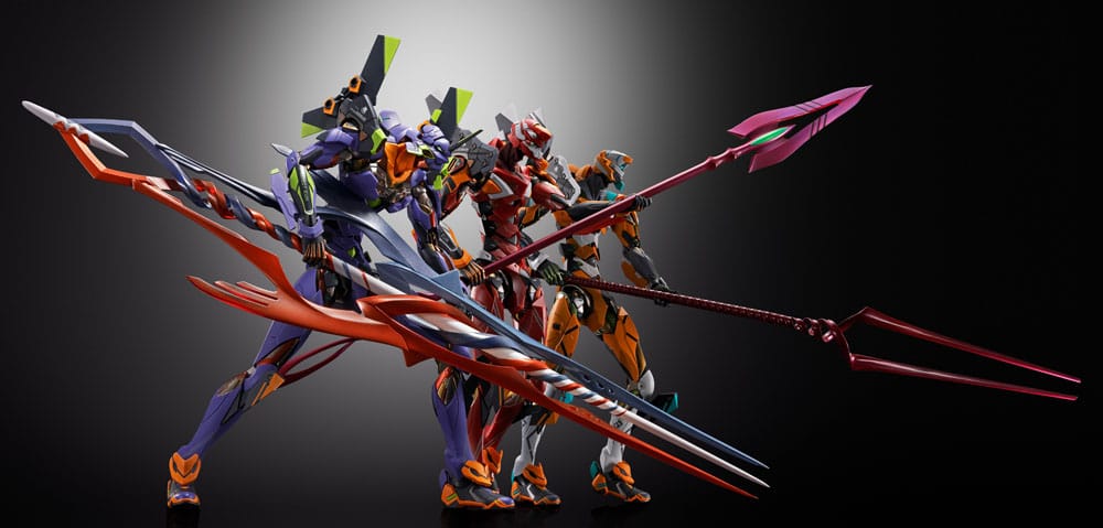 Neon Genesis Evangelion Metal Build Action Figur Eva Test Type-00/00 30th med Spjutet av Longinus 22 cm Bandai Tamashii Nations