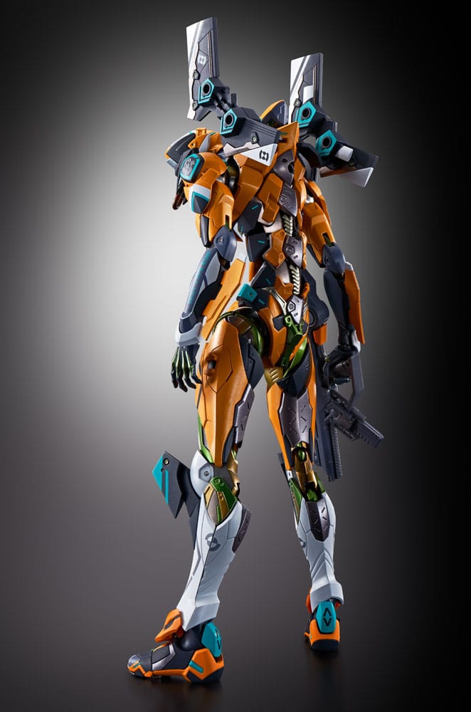 Neon Genesis Evangelion Metal Build Action Figur Eva Test Type-00/00 30th med Spjutet av Longinus 22 cm Bandai Tamashii Nations