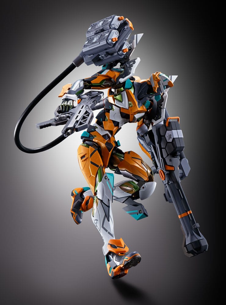 Neon Genesis Evangelion Metal Build Action Figur Eva Test Type-00/00 30th med Spjutet av Longinus 22 cm Bandai Tamashii Nations