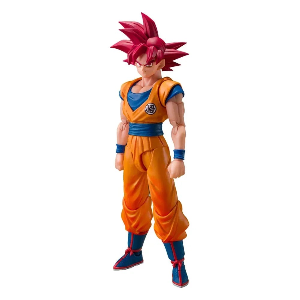Dragon Ball Super S.H.Figuarts Actionfigur Super Saiyan God Son Goku (Gud Aura) 15 cm Bandai Tamashii Nations