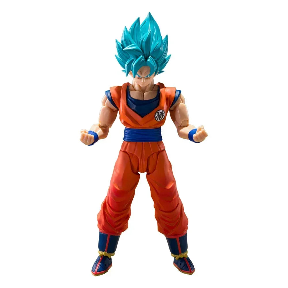 Dragon Ball Super S.H.Figuarts Action Figur Super Saiyan God Super Son Guko (Blå kraft som överträffar gränser) 15 cm Bandai Tamashii Nations