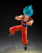 Dragon Ball Super S.H.Figuarts Action Figur Super Saiyan God Super Son Guko (Blå kraft som överträffar gränser) 15 cm Bandai Tamashii Nations