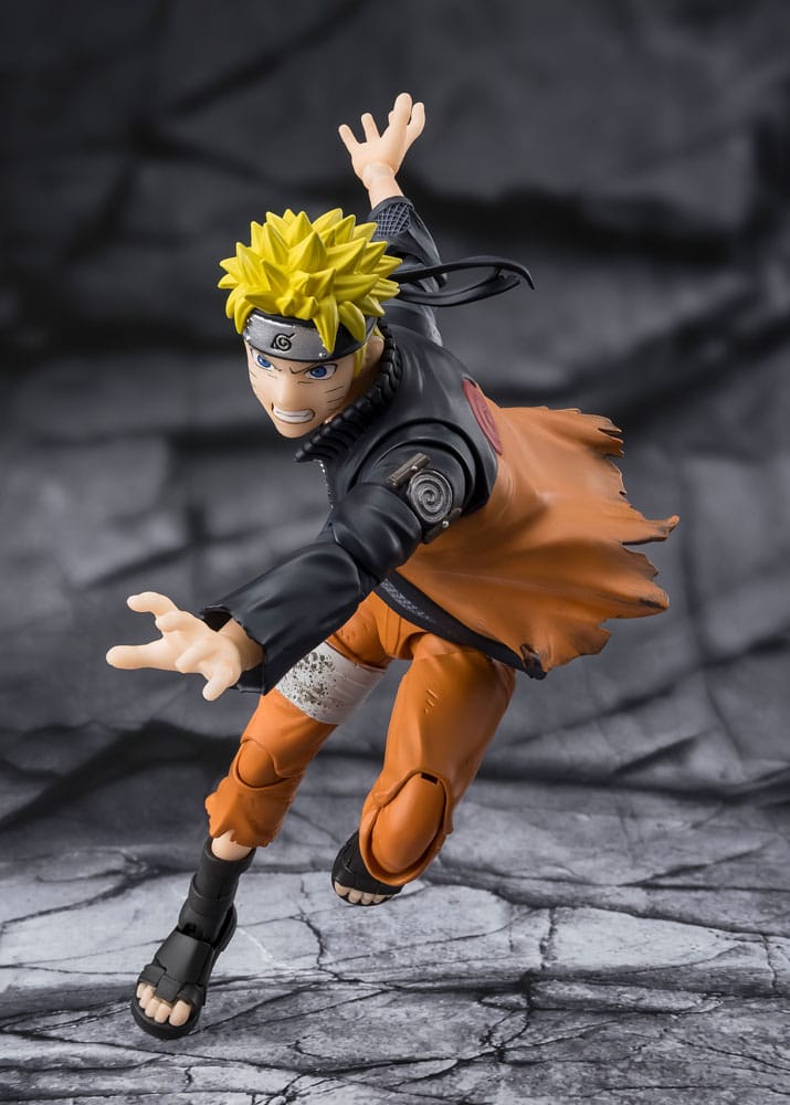 Naruto S.H.Figuarts Action Figur Naruto Uzomaki Kraften att Förenas 15 cm