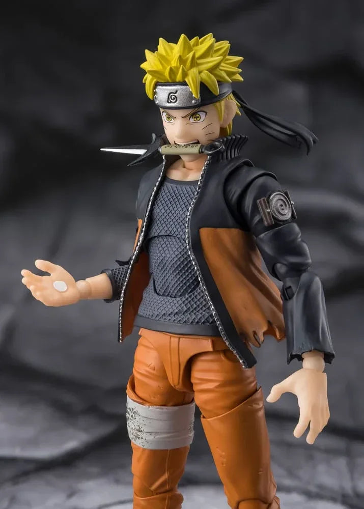 Naruto S.H.Figuarts Action Figur Naruto Uzomaki Kraften att Förenas 15 cm Bandai Tamashii Nations