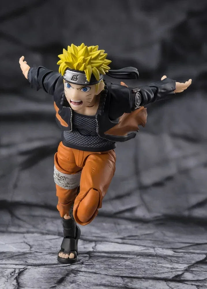 Naruto S.H.Figuarts Action Figur Naruto Uzomaki Kraften att Förenas 15 cm Bandai Tamashii Nations