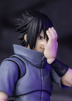 Naruto S.H.Figuarts Action Figur Sasuke Uchiha Ensam Shinobi 15 cm Bandai Tamashii Nations