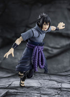 Naruto S.H.Figuarts Action Figur Sasuke Uchiha Ensam Shinobi 15 cm Bandai Tamashii Nations