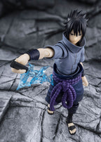 Naruto S.H.Figuarts Action Figur Sasuke Uchiha Ensam Shinobi 15 cm Bandai Tamashii Nations