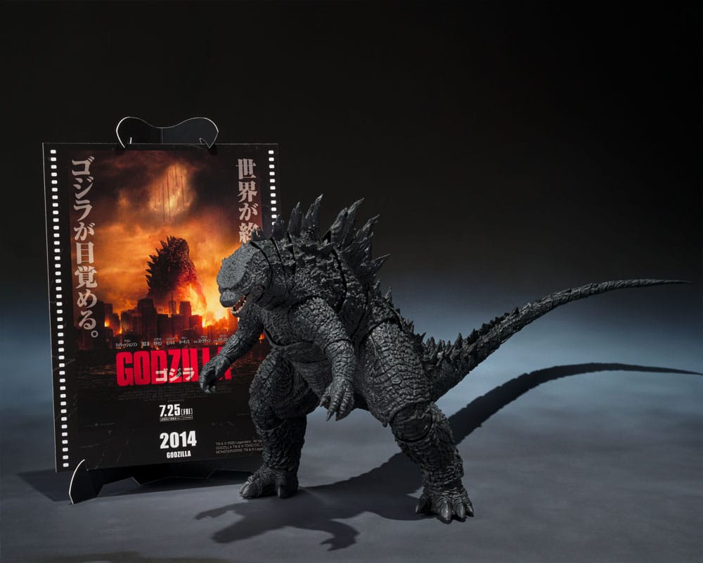 Godzilla 2014 S.H.MonsterArts Action Figur - 15 cm Bandai Tamashii Nations