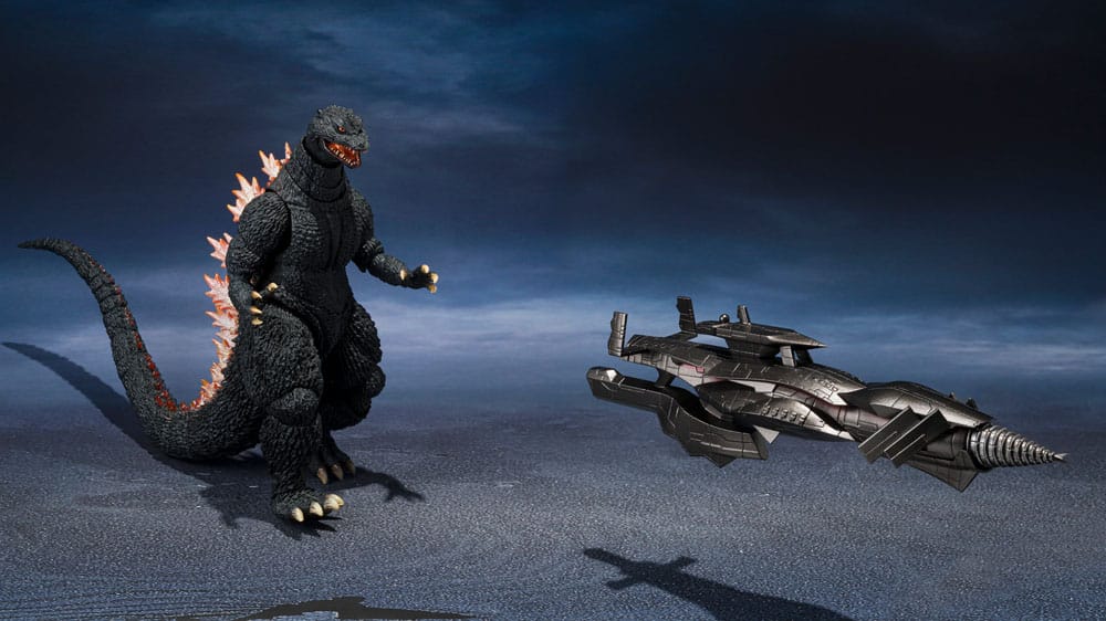 Godzilla: Final Wars S.H.MonsterArts Action Figur Godzilla Heat Ray Ver. vs. New Gotengo 16 cm Bandai Tamashii Nations