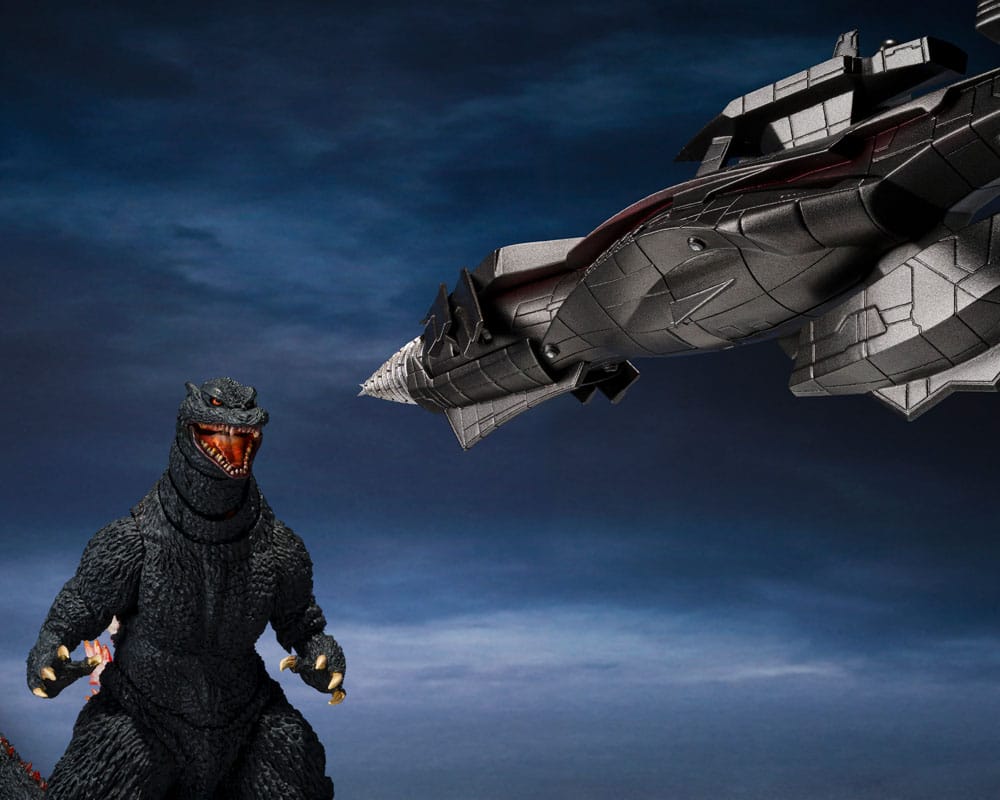 Godzilla: Final Wars S.H.MonsterArts Action Figur Godzilla Heat Ray Ver. vs. New Gotengo 16 cm Bandai Tamashii Nations