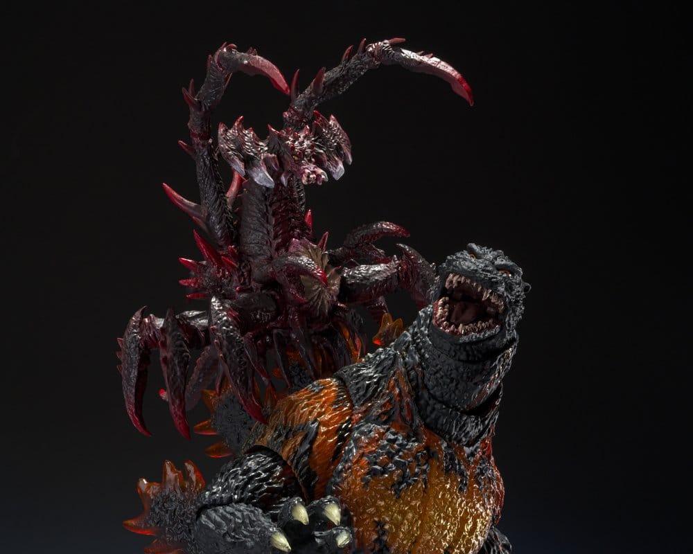 Godzilla vs. Destroyah S.H.MonsterArts Action Figur Godzilla Jr & Destoroyah Evolution Set Bandai Tamashii Nations