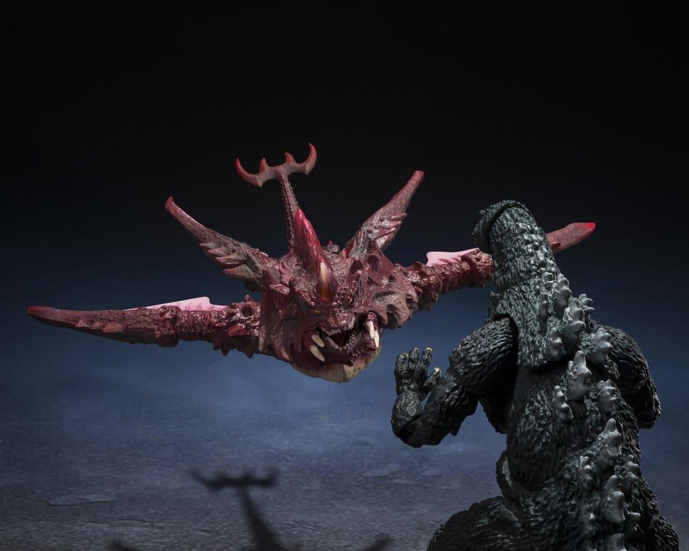 Godzilla vs. Destroyah S.H.MonsterArts Action Figur Godzilla Jr & Destoroyah Evolution Set Bandai Tamashii Nations
