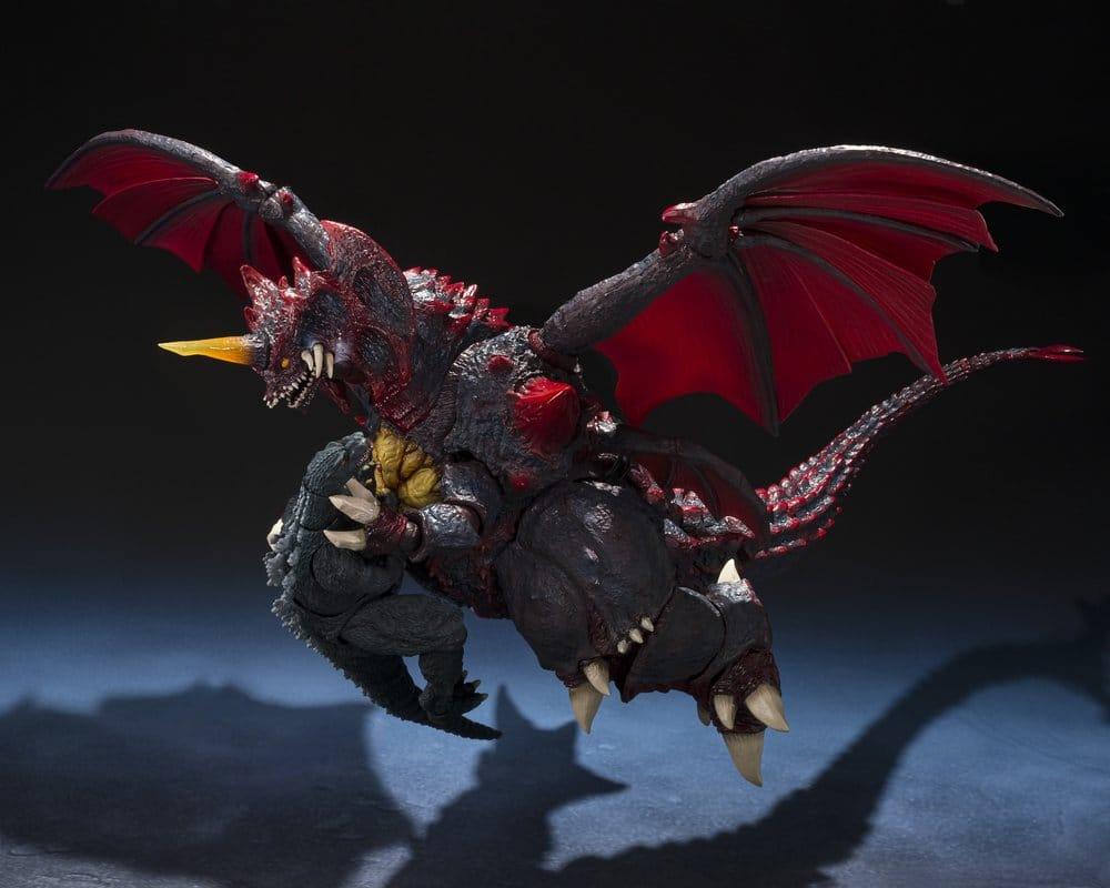 Godzilla vs. Destroyah S.H.MonsterArts Action Figur Godzilla Jr & Destoroyah Evolution Set Bandai Tamashii Nations